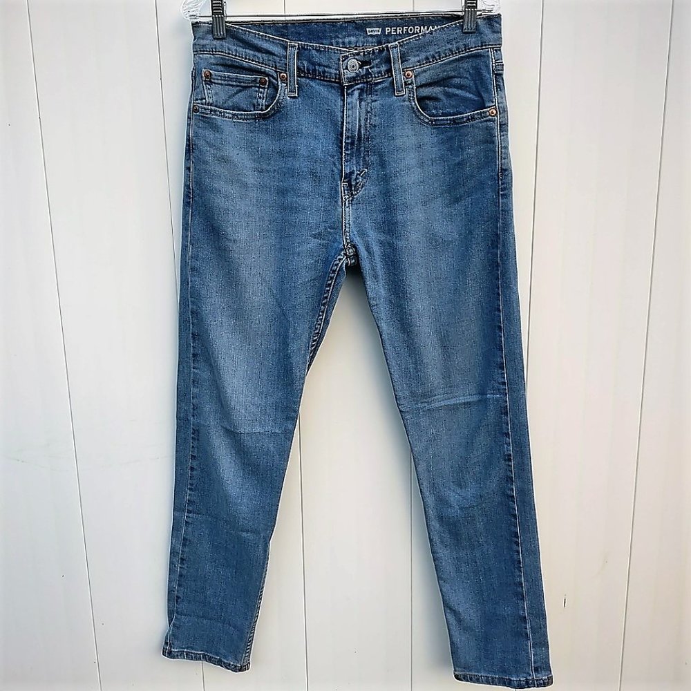 Levi Strauss & Co Light Wash 512 Unisex Men's Women's Skinny Jeans 30/32